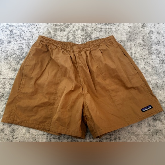Men's Baggies Patagonia Shorts Brown Size: Large - Picture 1 of 3